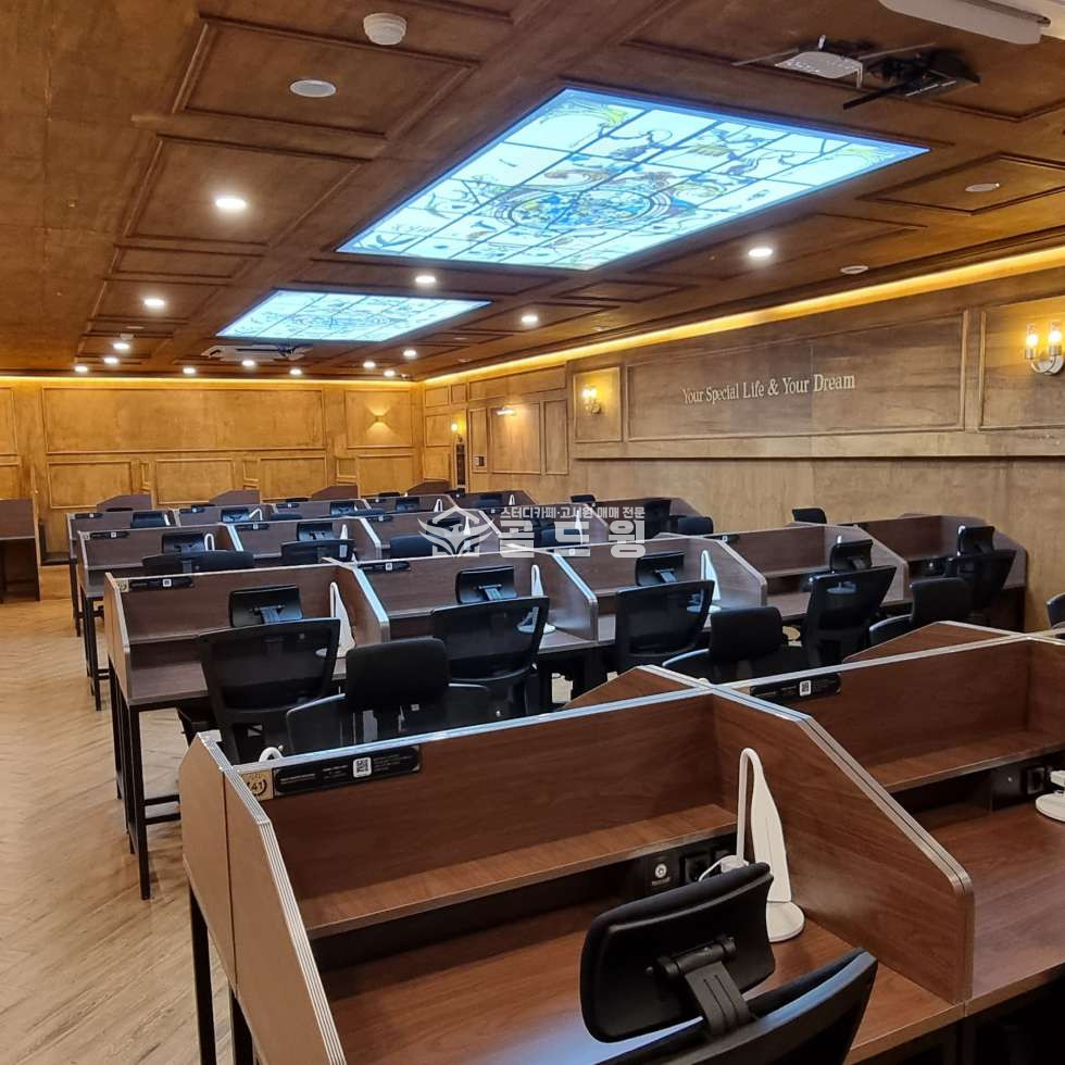 인천 부평구 삼산동 깔끔한 삼산동 스터디카페 수익증빙 월세 매물번호 10301 사진 1